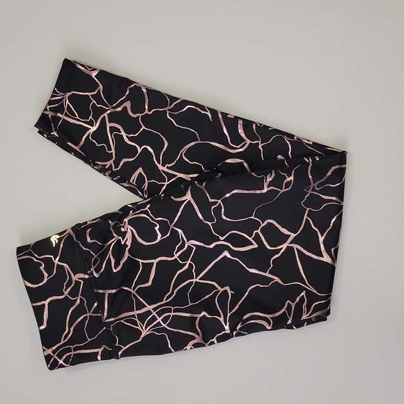 Ideology Leggings Metallic Bloom SZ M - Picture 3 of 13